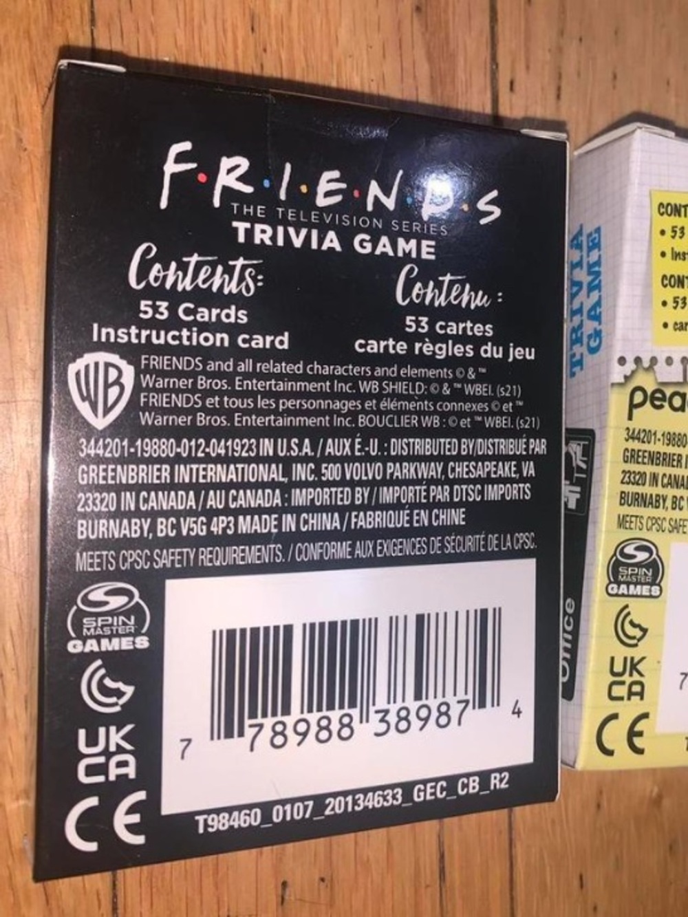 Friends trivia card game - Picture 3 of 4
